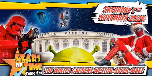 Stars of Time Comic Con at The Winter Gardens