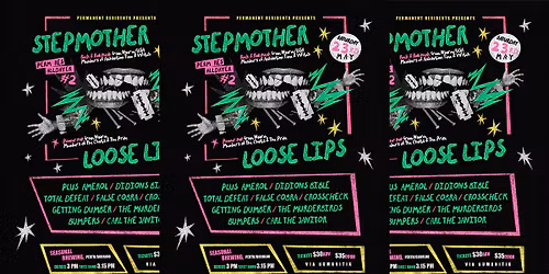 PERM RES ALLDAYER #2 w\/ Stepmother, Loose Lips & more @ Seasonal Brewing, Perth