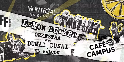 OFFMundial - Lemon Bucket Orkestra avec Dumai Dunai et El Balc\u00f3n
