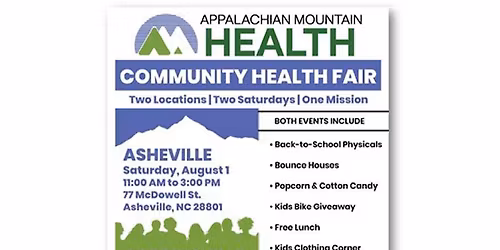 Appalachian Mountain Health Community Health Fair