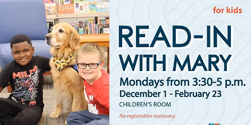 Read-In with Mary (ages 5-11)