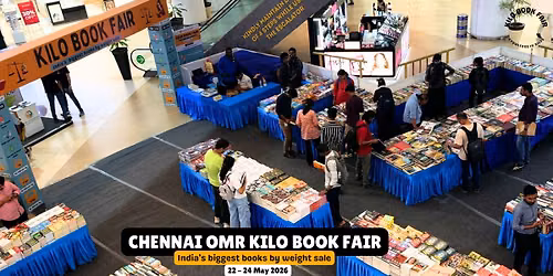 Chennai OMR kilobookfair | India's biggest books by weight sale