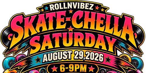 RollNVibez Skate-Chella Saturday: Oceanfront Sunset Rollout & Boardwalk Jam