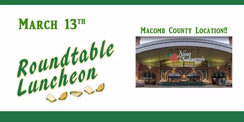 Roundtable Luncheon - March 2025