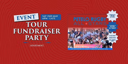 Petelo All-Stars 7s - Tour Fundraiser