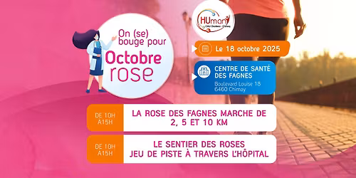 Chimay • On (se) bouge pour octobre rose 🌸🥾