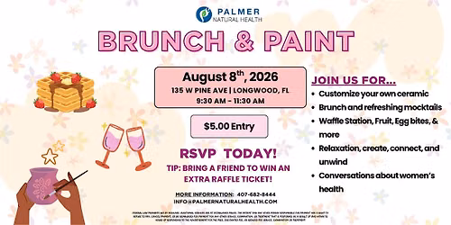 Brunch & Paint - Palmer Natural Health
