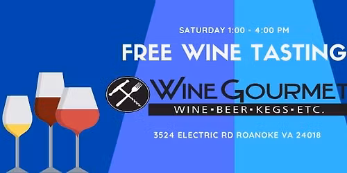Free Wine Tasting at Wine Gourmet (Every Saturday)