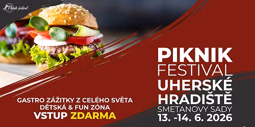 Piknik Festival 2026 | Uh. Hradi\u0161t\u011b