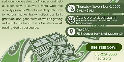 CRA Fall Seminar 2025