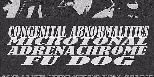 CONGENITAL ABNORMALITIES , MICROTONAL , ADRENACHROME , FU DOG