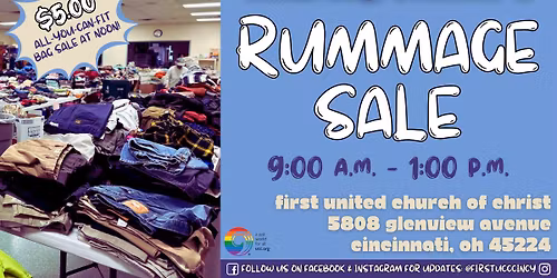 Rummage Sale - October 11