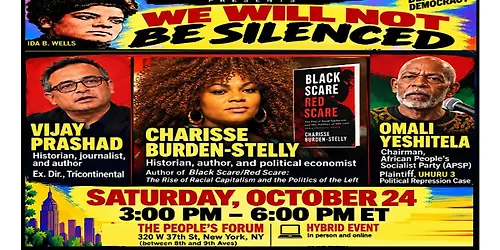 WE WILL NOT BE SILENCED