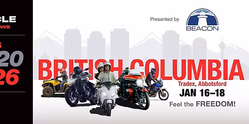 The BC Motorcycle and Powersport Shows 2026