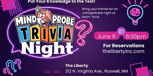 FREE Trivia Night at The Liberty