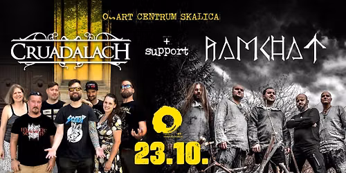 CRUADALACH + RAMCHAT + support v O~art centre