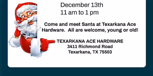 Santa Clause is coming to town!!!