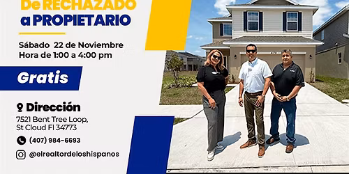 De RECHAZADO a PROPIETARIO !!!