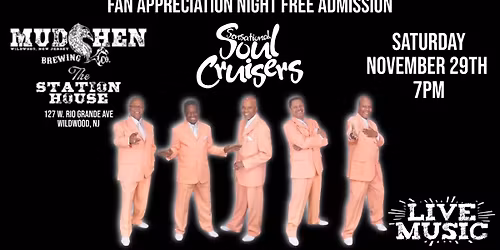 Soul Cruisers return to Wildwood Saturday November 29