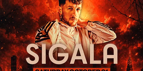 Sigala Halloween at Musica NYC \u2014 Oct 31