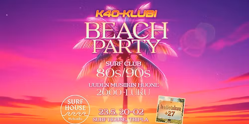 K40-klubi Beach Party