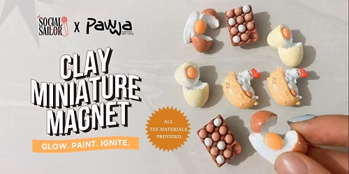 Clay Miniature Magnet Date - Kochi — Starbucks, Panampilly Nagar: Kochi