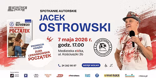 Spotkanie autorskie z Jackiem Ostrowskim