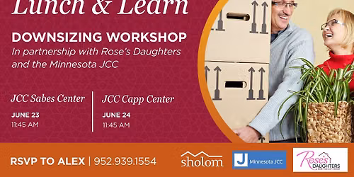 Lunch & Learn: Downsizing Workshop w\/ Rose's Daughters (St. Paul)