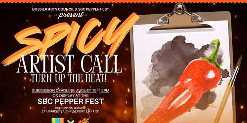 Spicy Artist Call: Turn Up The Heat - SBC Pepper Fest