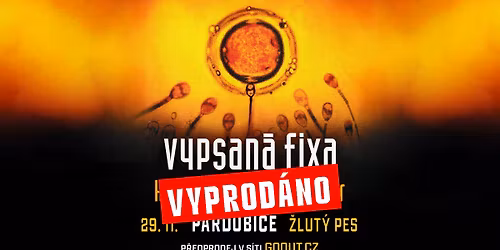 Vypsan\u00e1 FIXA PARDUBICE \u017dlut\u00fd pes