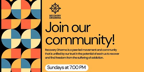 Recovery Dharma weekly meeting