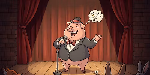 Porky pint comedy night