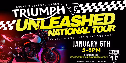 Triumph UNLEASHED National Tour - 1st Stop!