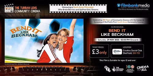 The Turban Lens Community Cinema - Bend it Like Beckham