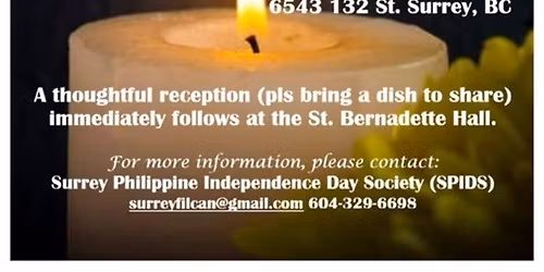 Memorial Mass  in Remembrance of the Lapulapu Tragedy 