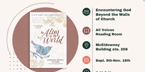 Community Book Club w\/ Rev. Ryan