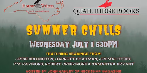 NC Horror Writers Association: Summer Chills