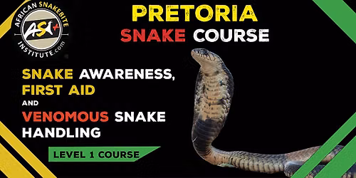 Snake Awareness First aid for Snakebite, Venomous Snake Handling