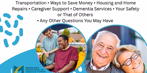 DATE CHANGE!! - One-on-one Help with the ADRC of Milwaukee County