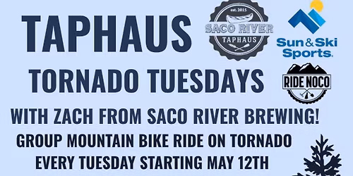 \ud83d\udeb5\u200d\u2642\ufe0f North Conway Tornado Tuesdays Mountain Bike Ride \ud83d\udeb5\u200d\u2640\ufe0f