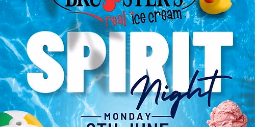 Bruster\u2019s Spirit Night