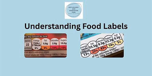 Understanding Food labels