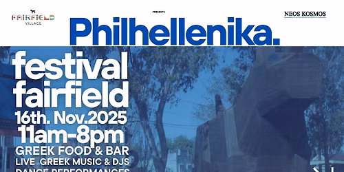 Philhellenika Festival Fairfield 2025