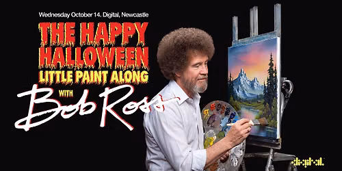 The Happy Little Paint Along with Bob Ross