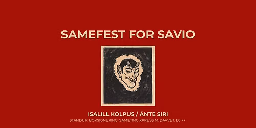 Samefest for Savio