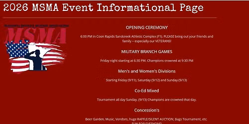 MSMA Softball Tournament