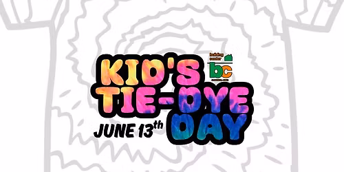 Kids FIESTA SHIRT Tie-Dye Event!