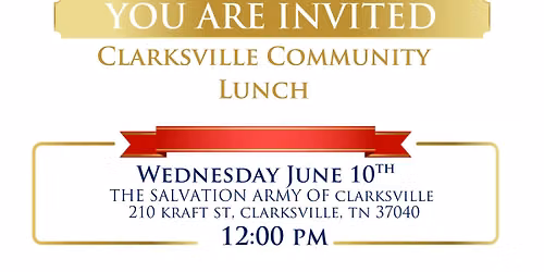 Clarksville Community Lunch