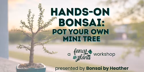 Hands-On Bonsai: Pot Your Own Mini Tree