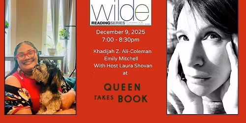 Khadijah Z. Ali-Coleman & Emily Mitchell at Queen Takes Book